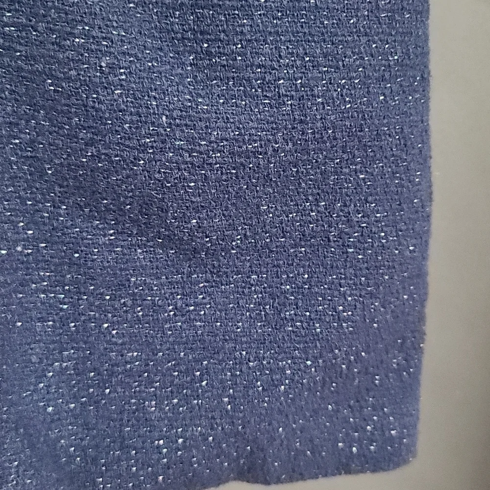 Osh Kosh B'Gosh Toddler Girls‎ Coat 1%Wool Blend Navy Sparkly Hooded Size 4 EUC